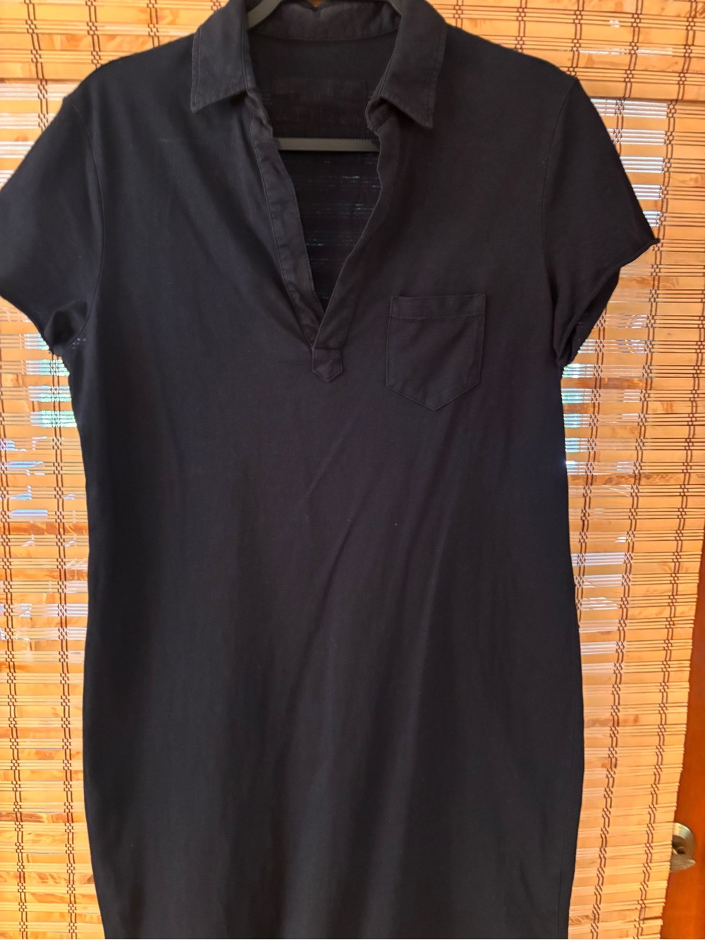 Frank & Eileen Dark Navy/Black Polo-Style Dress - Picture 3 of 13